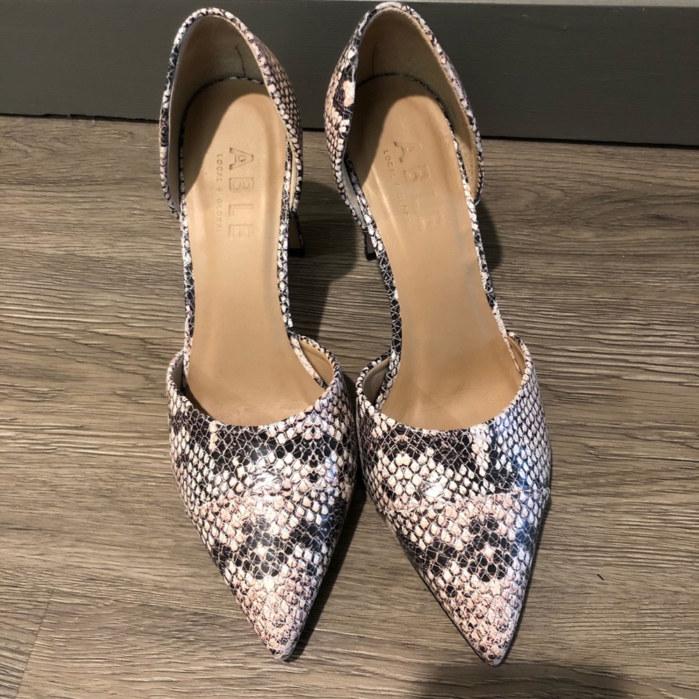 ABLE Sarai D’Orsay Heel